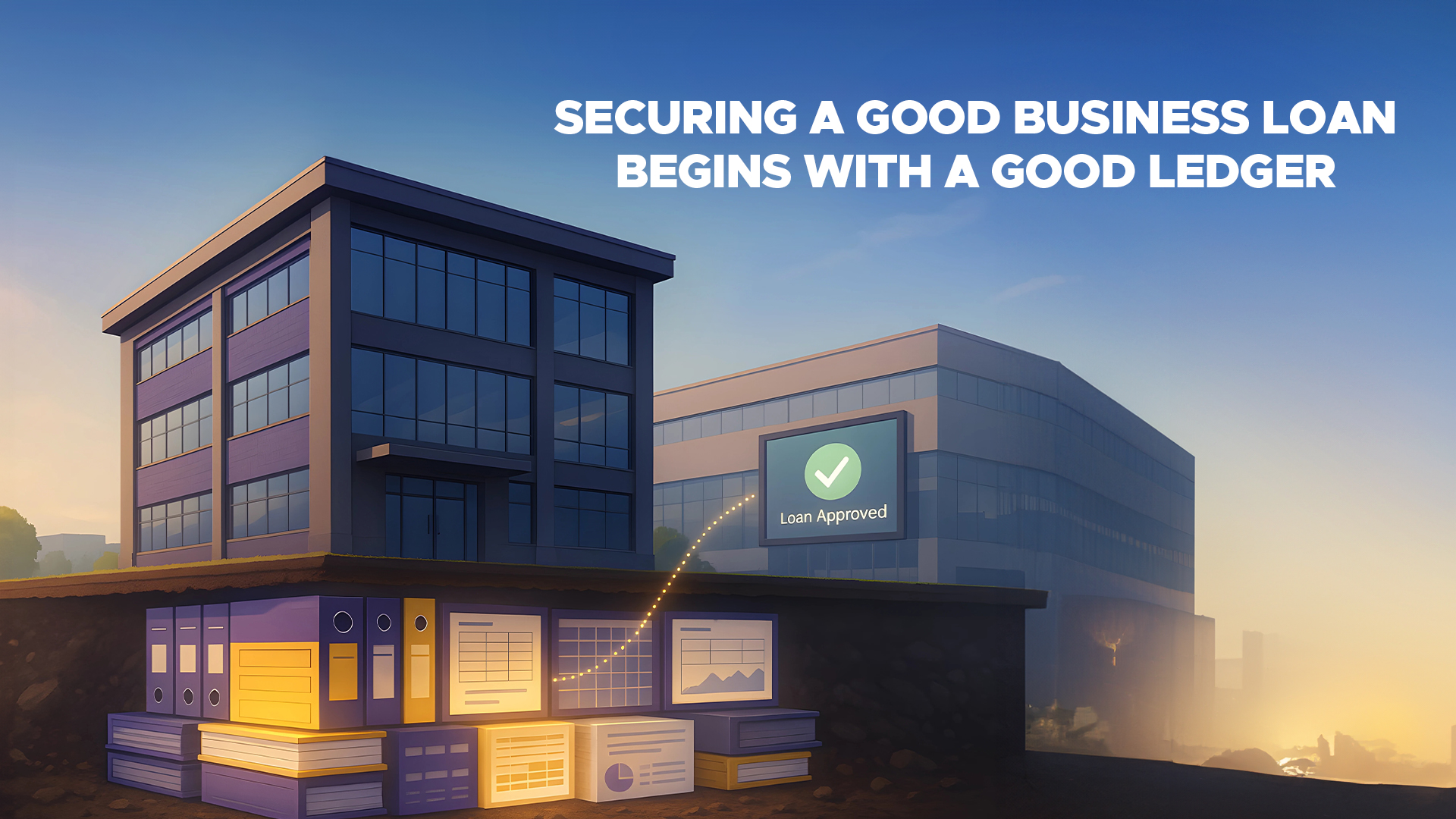 Securing A Good Business Loan Begins at a Good Ledger